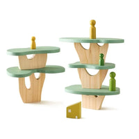 Jeu Montessori Équilibre et Couture en Bois - Equilivieux