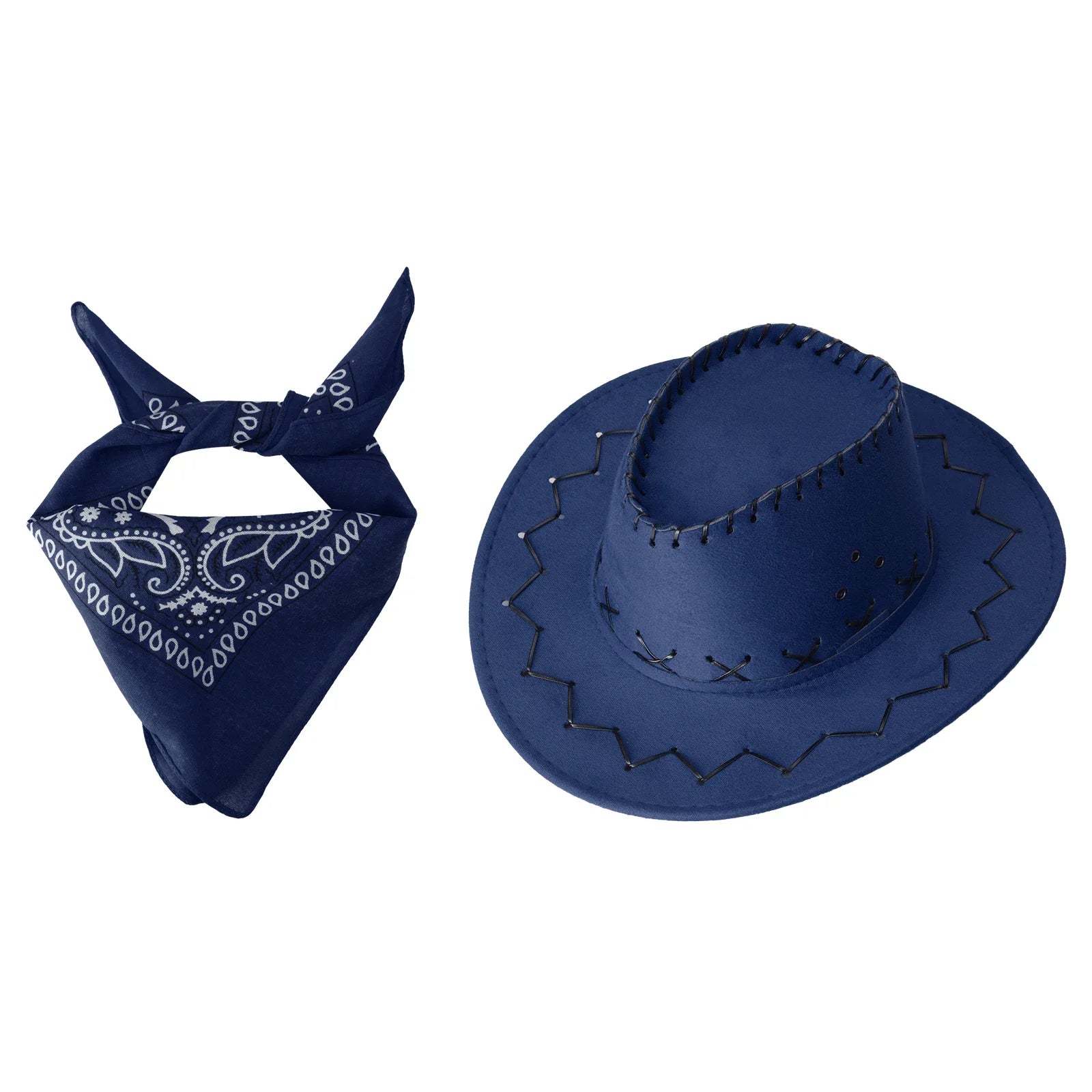 Set Bandana et Chapeau de Cowboy pour Enfants (2 pièces)  - CowboyKids