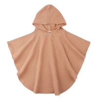 Poncho de Bain 100% Coton Bio, Pour 1-3 Ans - BébéDouce