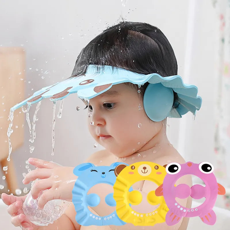 Capuchon Anti-Mousse pour Enfants | Protège les Yeux et les Oreilles - CapuchonAnti-Mousse