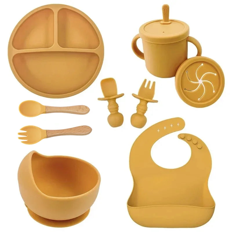 Ensemble repas bébé silicone - BabyMealSet