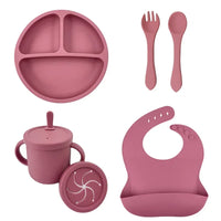Ensemble repas bébé silicone - BabyMealSet