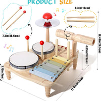 Jeux de Percussions Montessori en Bois -  RythmoPlay