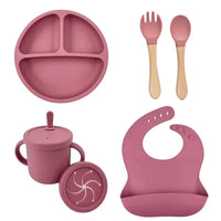 Ensemble repas bébé silicone - BabyMealSet