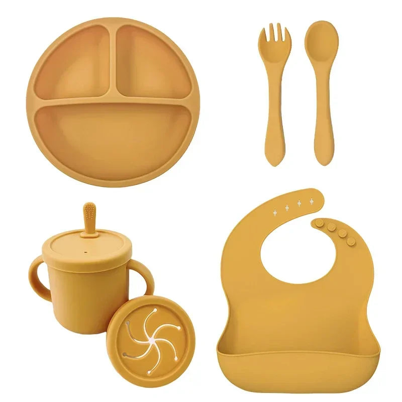 Ensemble repas bébé silicone - BabyMealSet