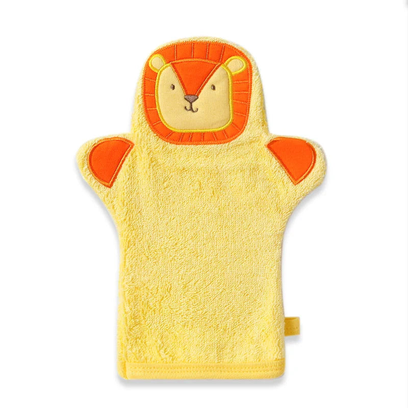 Gant de Toilette Bébé en Coton Doux |  0-36 Mois - GantDouceurBébé