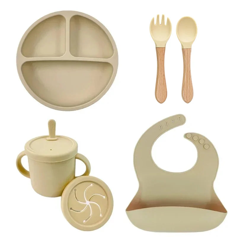 Ensemble repas bébé silicone - BabyMealSet