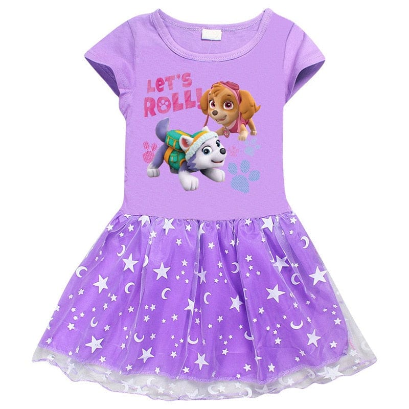 Costume Robe Pat' Patrouille Fille - PatrouilleGlam