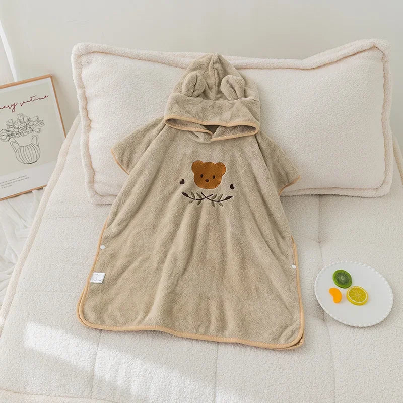 Le Poncho de Bain Tout Doux Pour Votre bébé - PonchoBébé