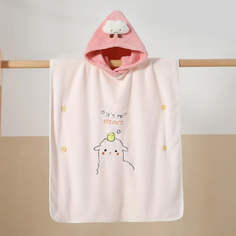 Poncho de Bain Enfant |  2-10 Ans - PonchoBambou