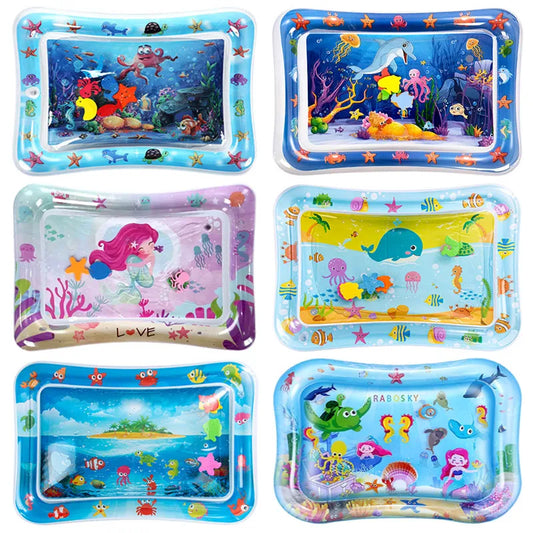 Tapis de Jeu Gonflable à Eau pour Bébé - AquaPlayPad