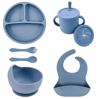 Ensemble repas bébé silicone - BabyMealSet