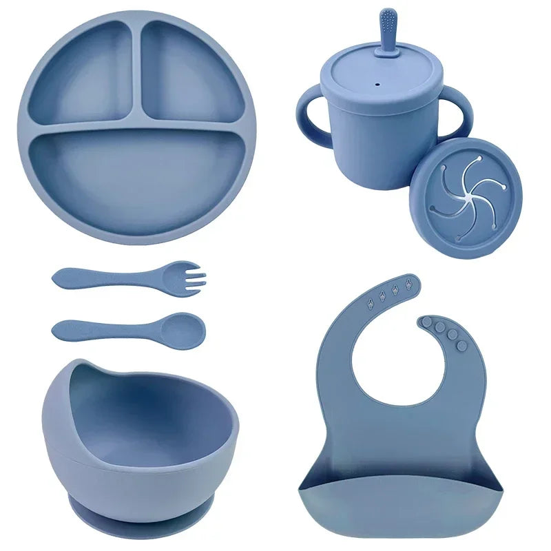 Ensemble repas bébé silicone - BabyMealSet