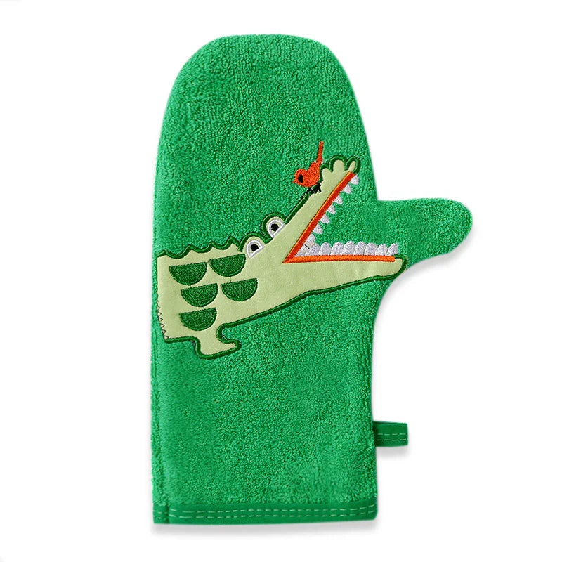 Gant de Toilette Bébé en Coton Doux |  0-36 Mois - GantDouceurBébé