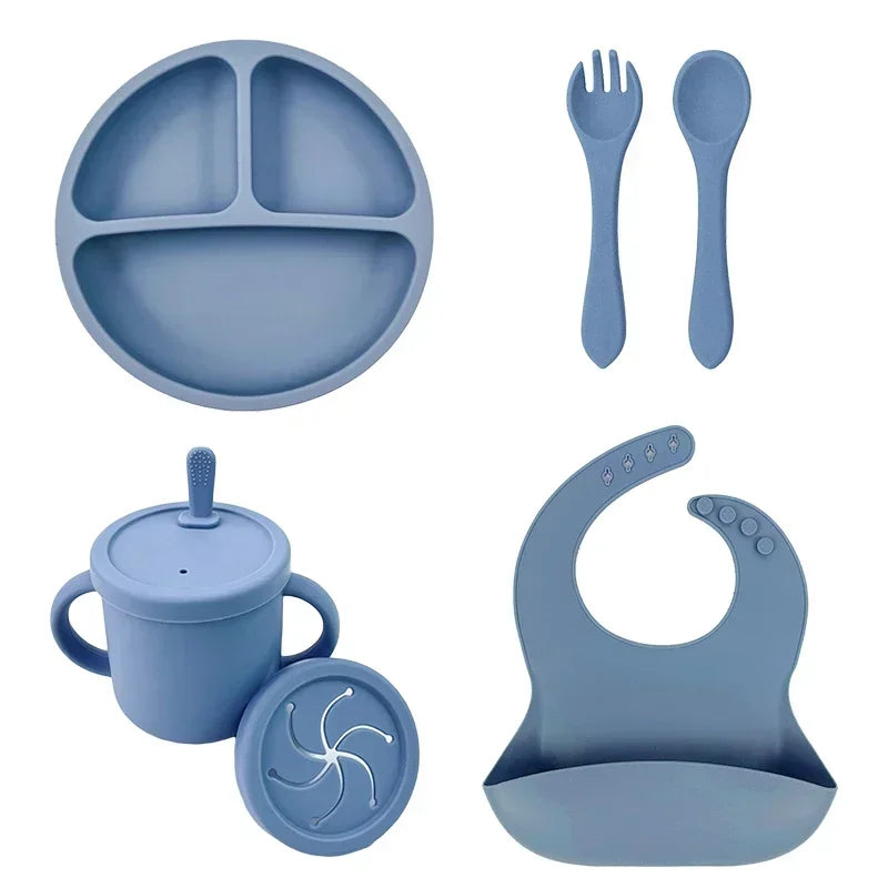 Ensemble repas bébé silicone - BabyMealSet
