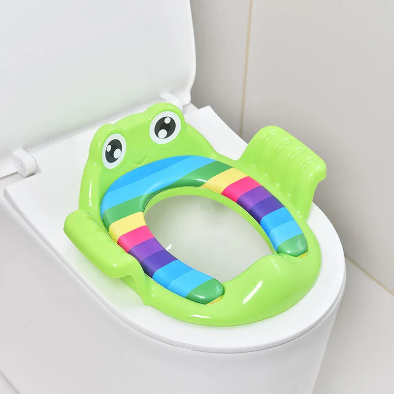 Réducteur WC Coloré et Confortable pour Enfants bébé - PottyKid