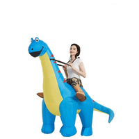 Costume dinosaure gonflable de carnaval