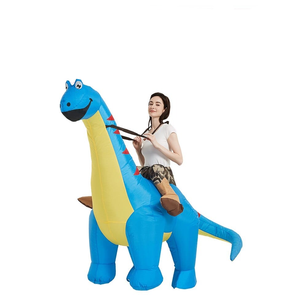 Costume dinosaure gonflable de carnaval