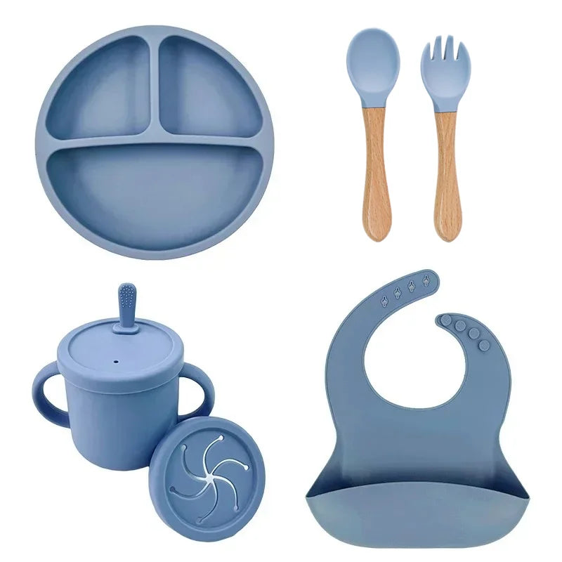 Ensemble repas bébé silicone - BabyMealSet