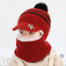 Chapeau et écharpe enfant 2-en-1 hiver - SnugCap