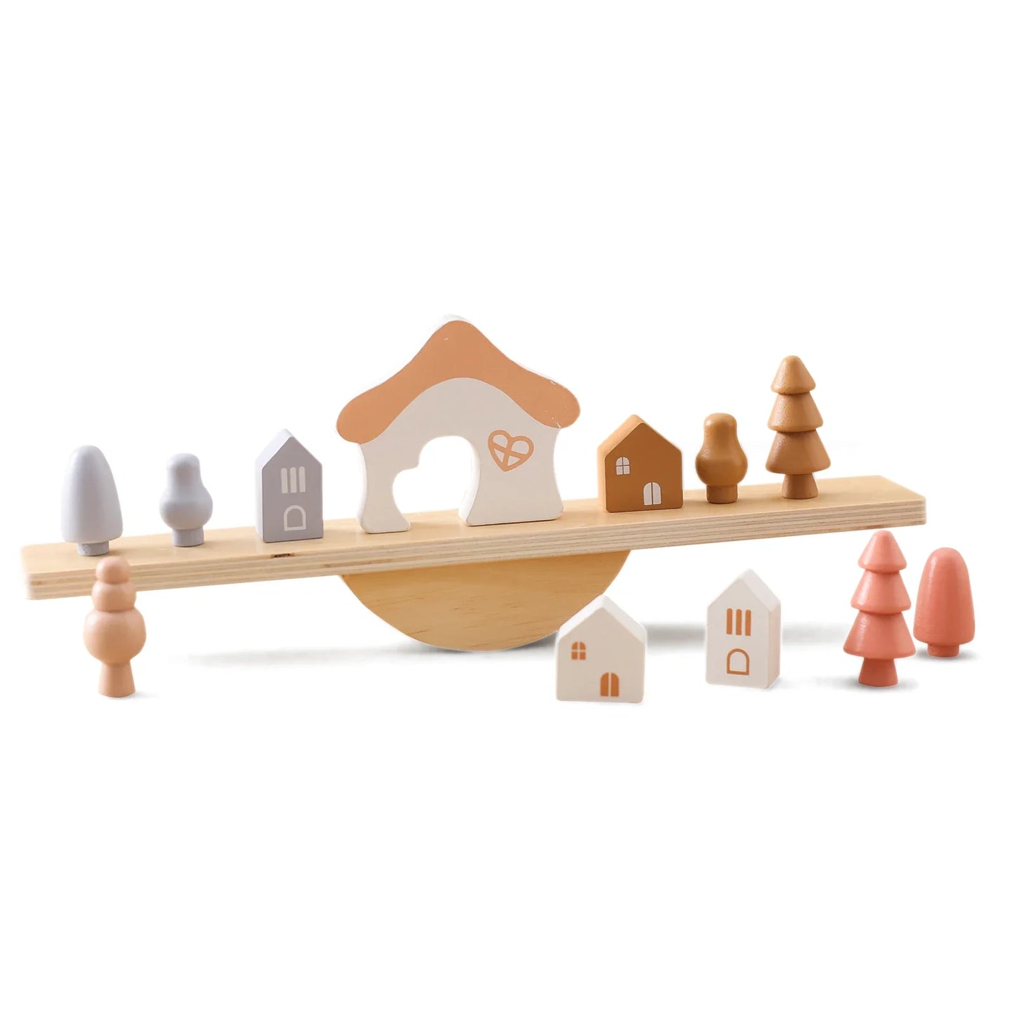 Jeu Montessori Équilibre et Couture en Bois - Equilivieux