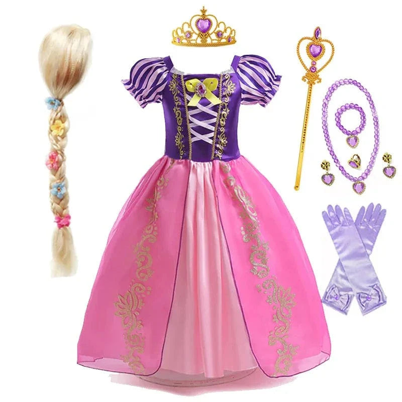 Costume de Princesse Raiponce Violet pour Enfant - PrincesseRaiponce