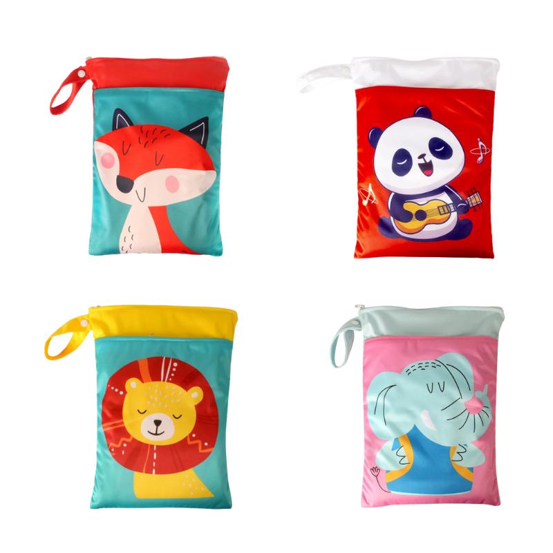 Sac Humide Imperméable Bébé – Double Poche 25x35cm - WetBag