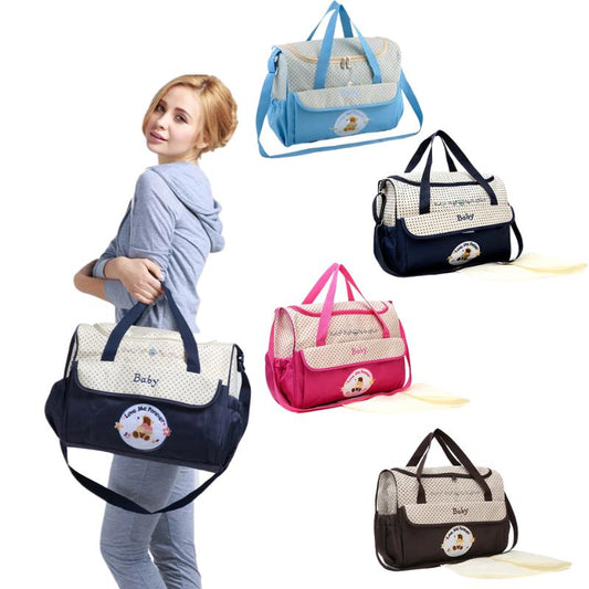 Sac à Langer Bébé – Grand Volume & Imperméable – 40x30cm / 29x26cm – NeoBag