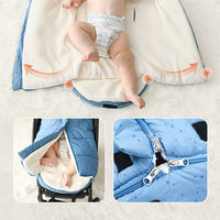Sac de Couchage Hiver pour Poussette et Siège Auto - ChaudBébé