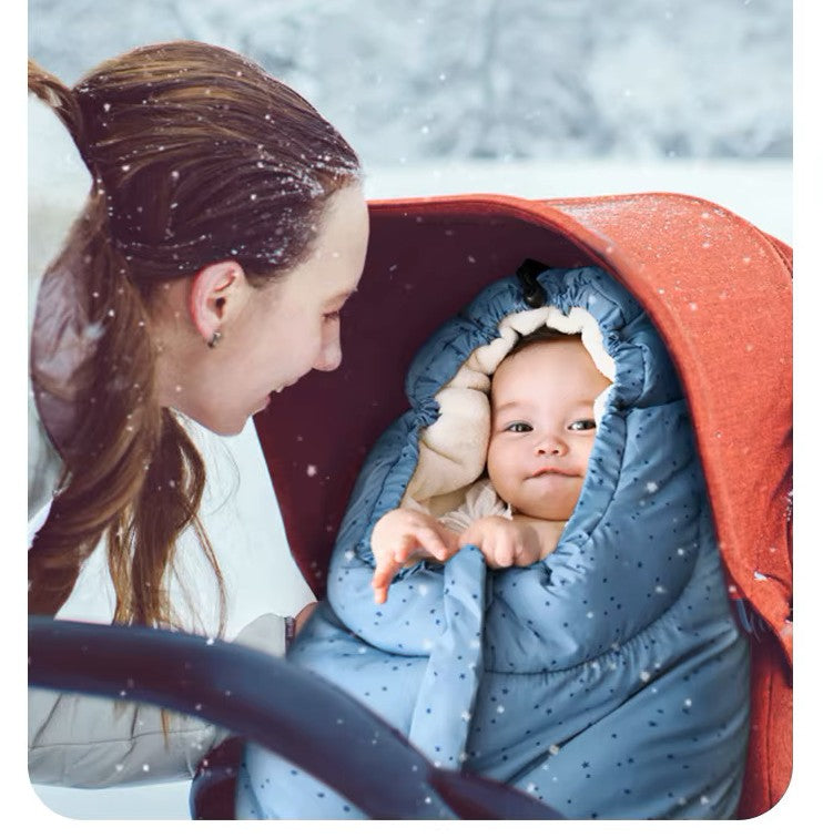 Sac de Couchage Hiver pour Poussette et Siège Auto - ChaudBébé