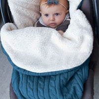Sac de couchage bébé en laine et polaire - BabyCuddleSnuggler
