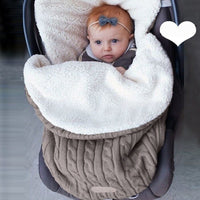 Sac de couchage bébé en laine et polaire - BabyCuddleSnuggler