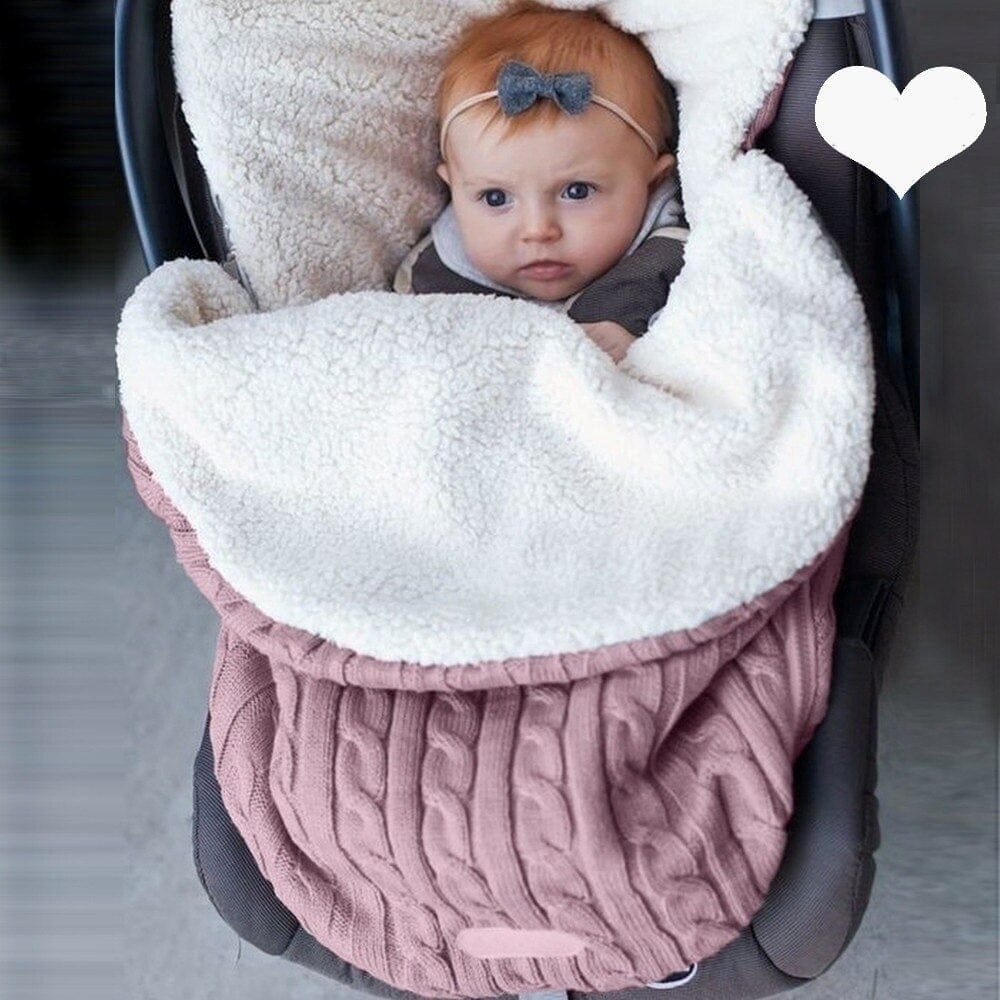 Sac de couchage bébé en laine et polaire - BabyCuddleSnuggler