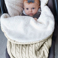 Sac de couchage bébé en laine et polaire - BabyCuddleSnuggler