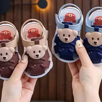 Sandales 3D Ourson pour Nouveau-Né - TinyBear