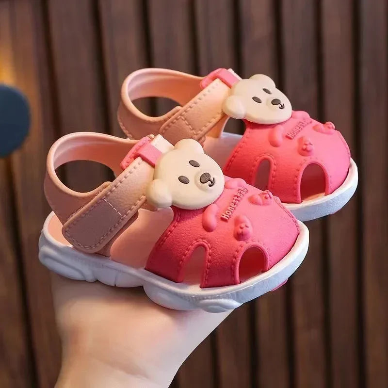 Sandales 3D Ourson pour Nouveau-Né - TinyBear
