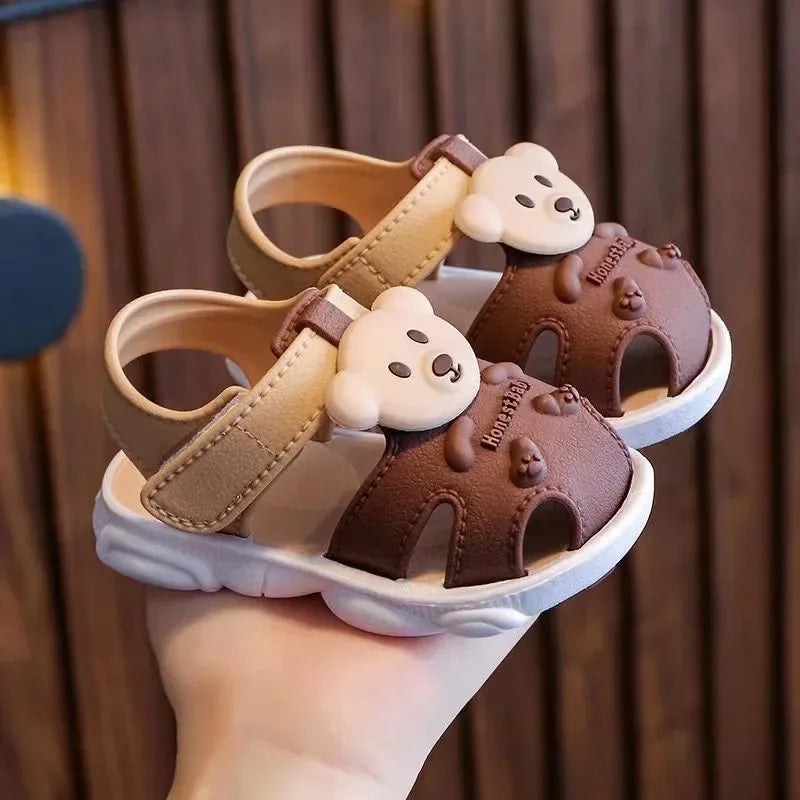 Sandales 3D Ourson pour Nouveau-Né - TinyBear