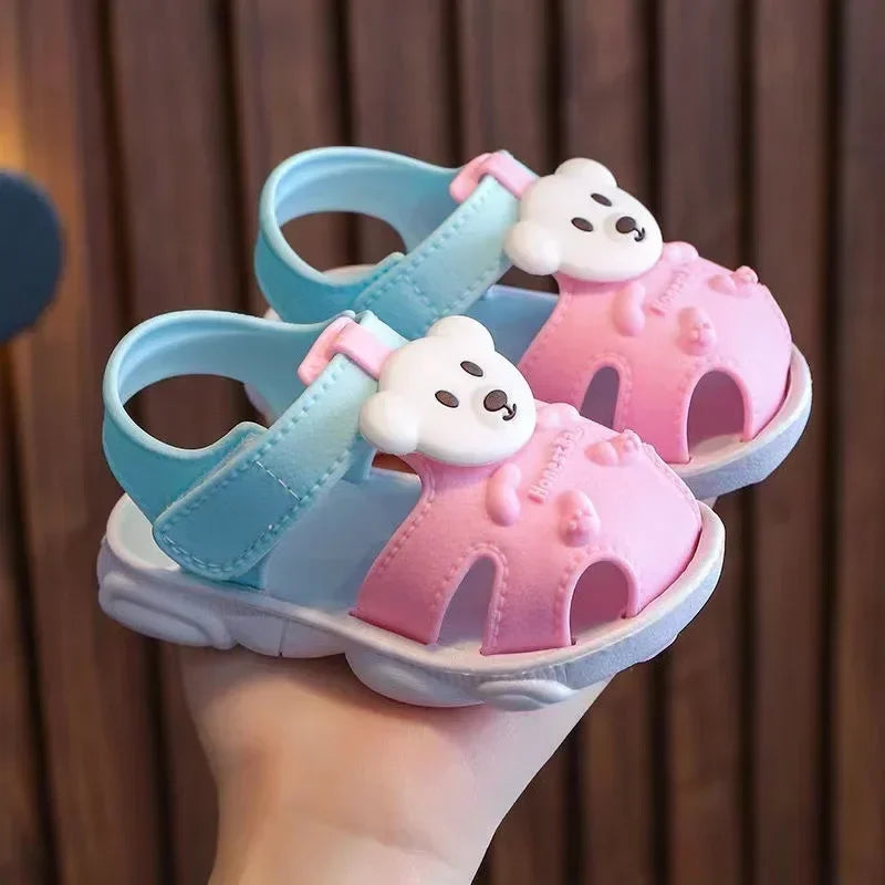 Sandales 3D Ourson pour Nouveau-Né - TinyBear