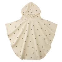 Poncho de Bain 100% Coton Bio, Pour 1-3 Ans - BébéDouce