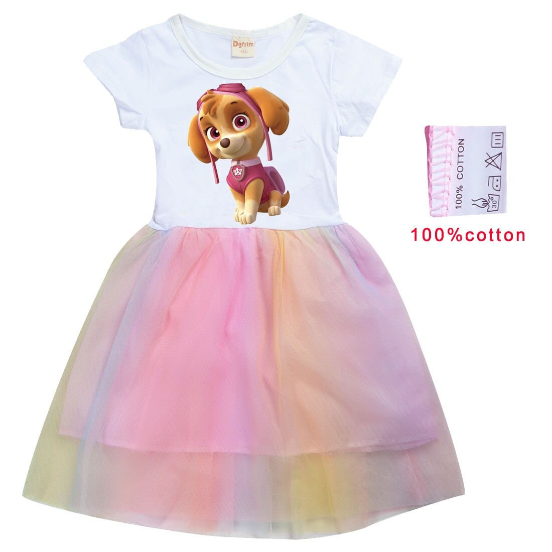 Costume Robe Pat' Patrouille Fille - PatrouilleGlam