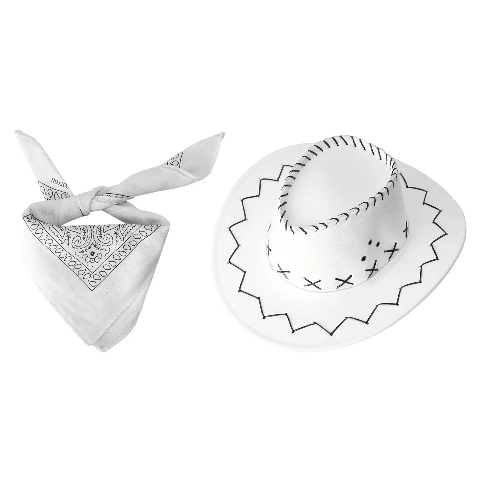 Set Bandana et Chapeau de Cowboy pour Enfants (2 pièces)  - CowboyKids