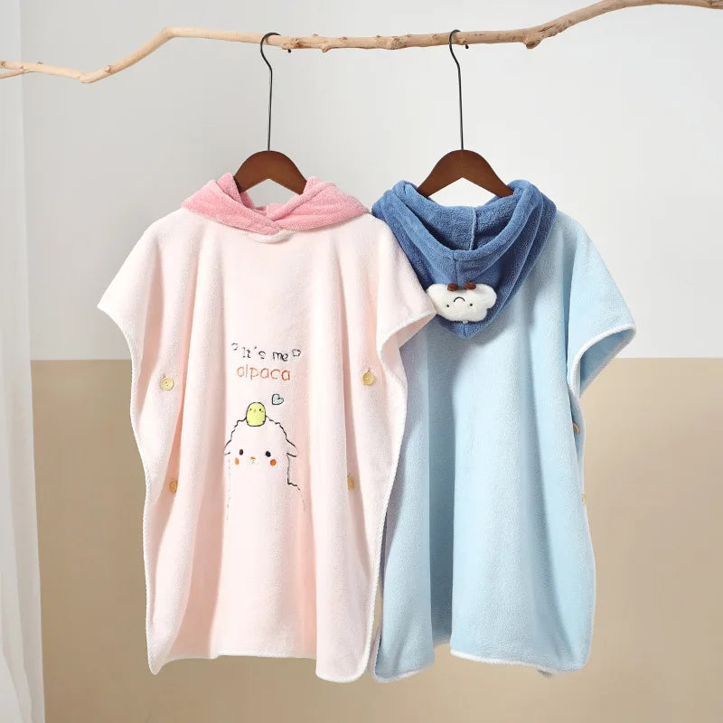 Poncho de Bain Enfant |  2-10 Ans - PonchoBambou