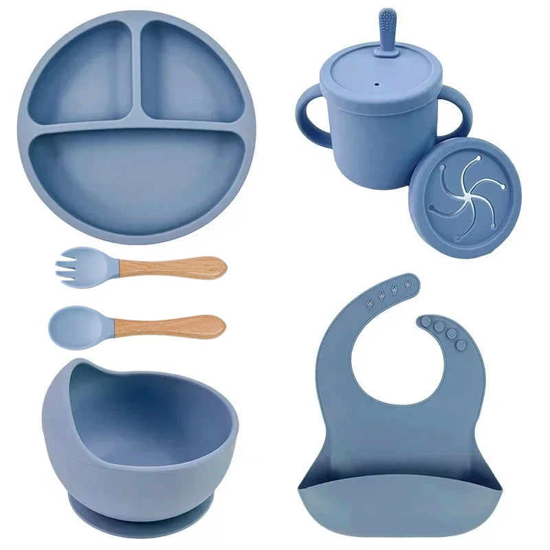 Ensemble repas bébé silicone - BabyMealSet