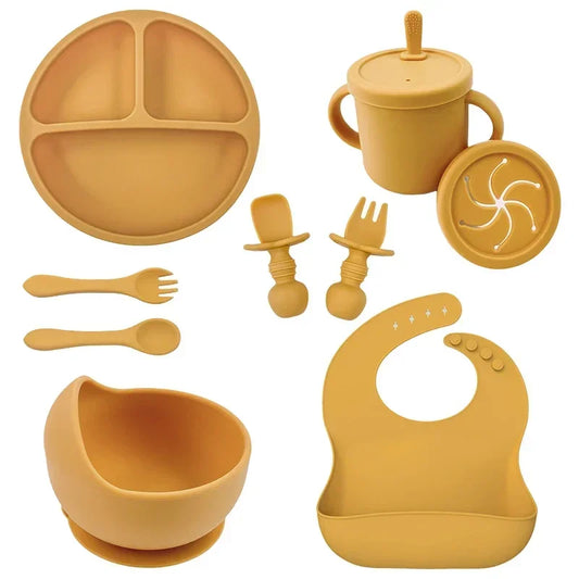 Ensemble repas bébé silicone - BabyMealSet