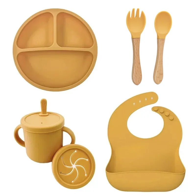 Ensemble repas bébé silicone - BabyMealSet