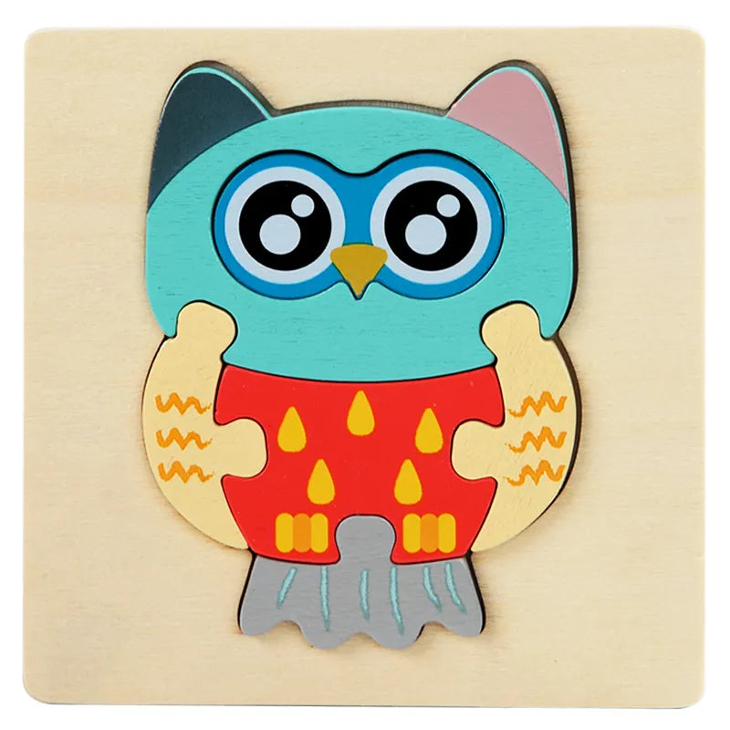 Tangram en Bois Animaux & Véhicules - Ludibloc