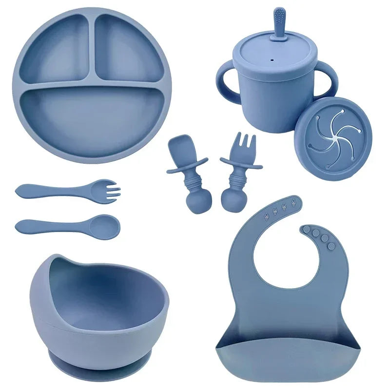 Ensemble repas bébé silicone - BabyMealSet