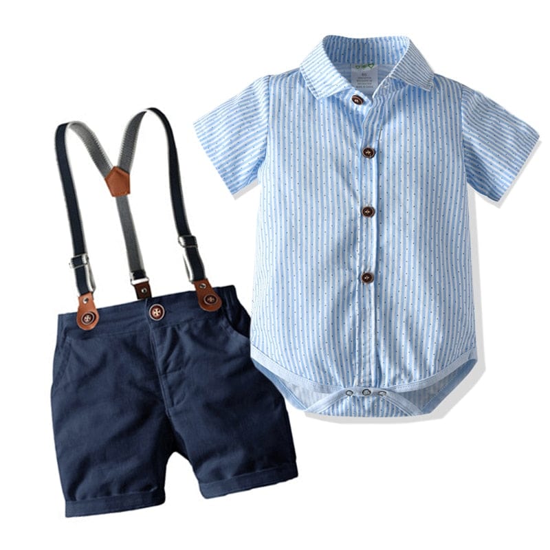 Tenue de fête ou anniversaire bébé à bretelles - BabyGlam