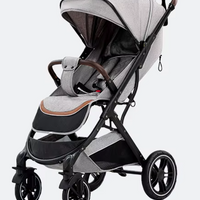 Poussette Bébé Haute Paysage Ultra-Légère – Pliable d’une Main, Voyage Avion, Amortisseurs 360°, Dossier Réglable 0-6 Ans