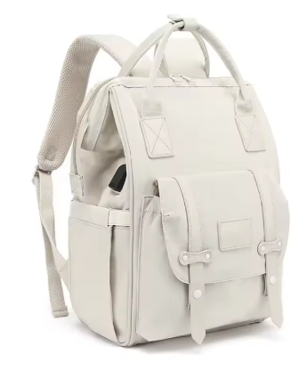 Sac à langer bleu à motifs jaunes, noir et  rose - BabyCarry